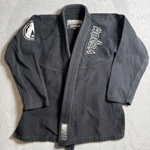 Venum Contender Gi Top Size A2 Black Brazilian Jiu Jitsu Black